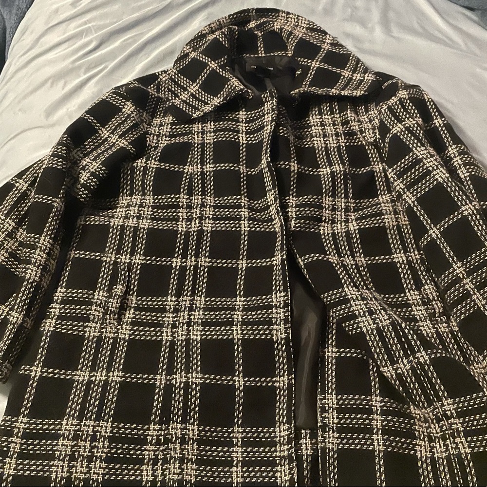 Focus 2000 black and white blazer jacket